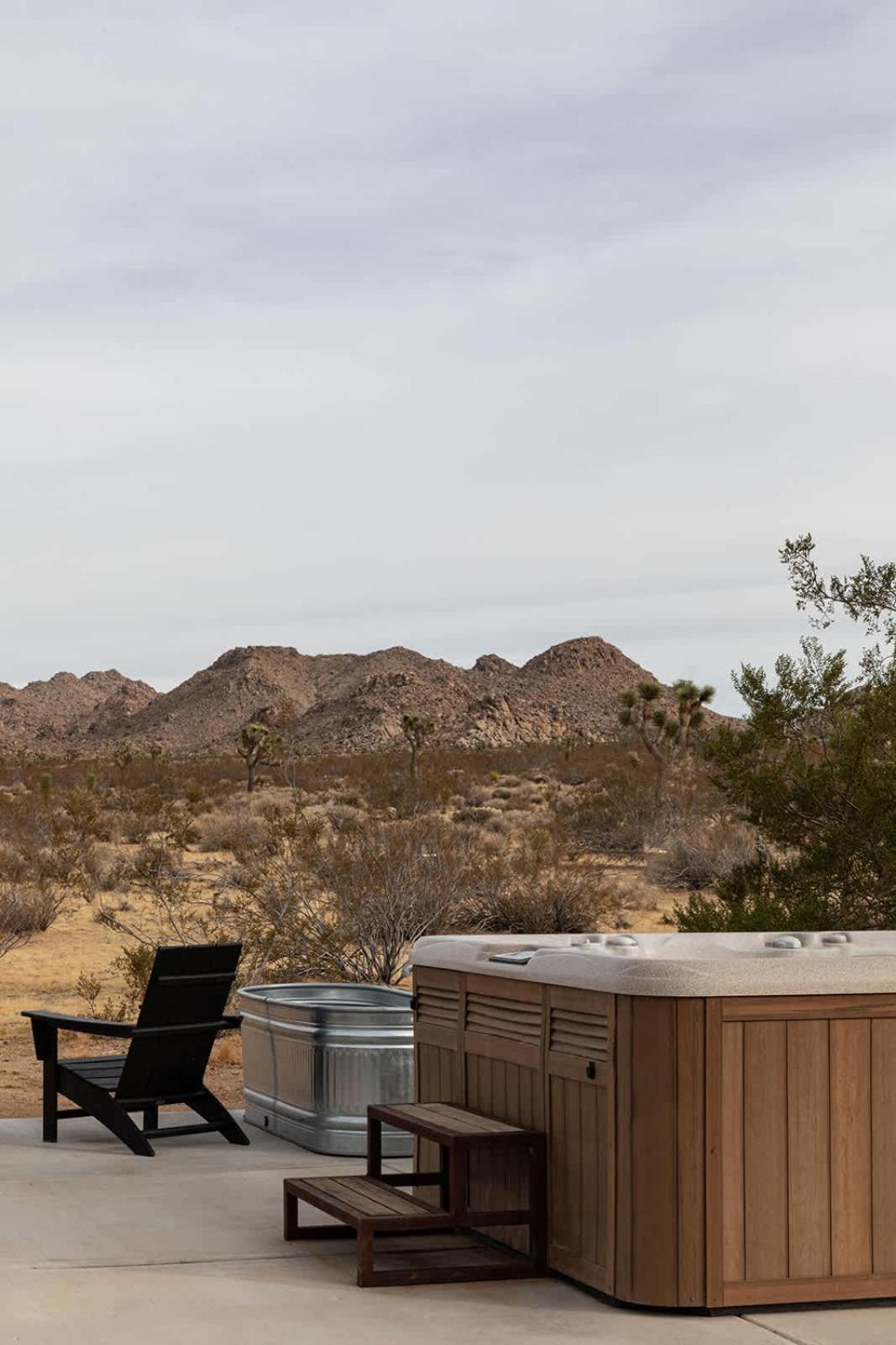 Sacred Haven L Cabin W Cowboy Pool At Park Entrance โจชัวทรี ภายนอก รูปภาพ